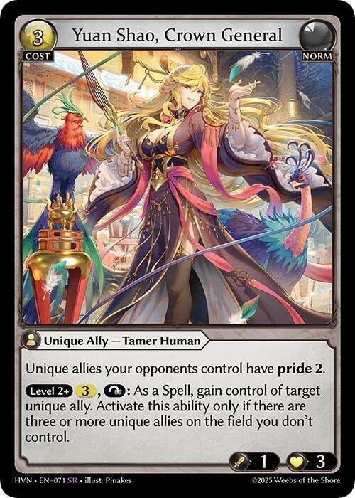 Yuan Shao, Crown General NM