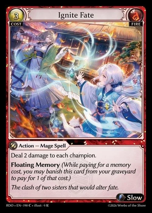 Ignite Fate NM