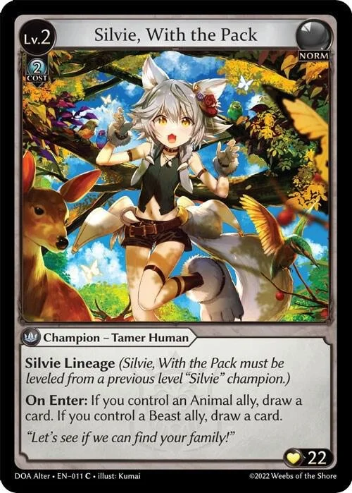 Silvie, With the Pack.jpg