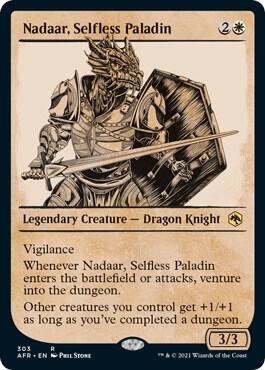 Nadaar, Selfless Paladin Showcase NM