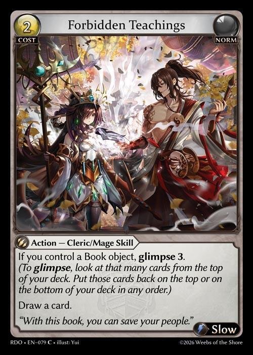 Forbidden Teachings NM