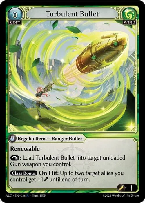 Turbulent Bullet Foil NM