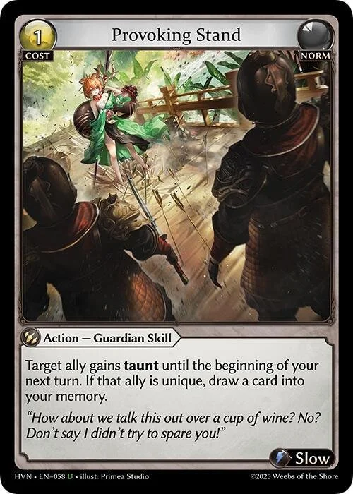 Provoking Stand NM