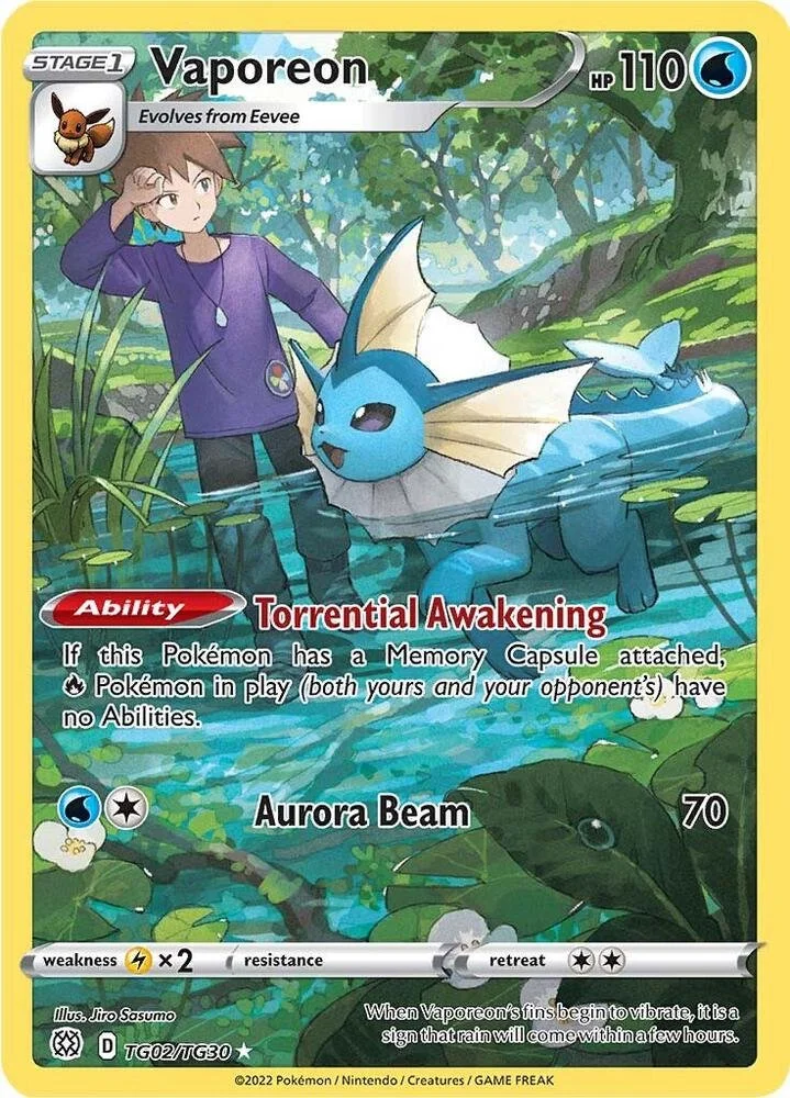 Vaporeon Trainer Gallery