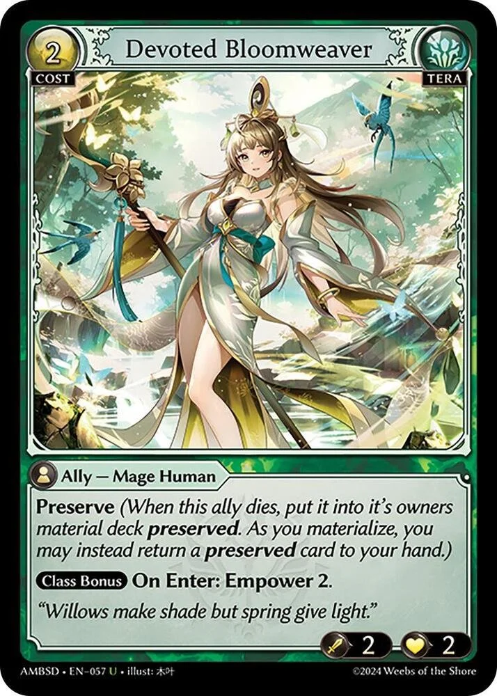 Devoted Bloomweaver NM