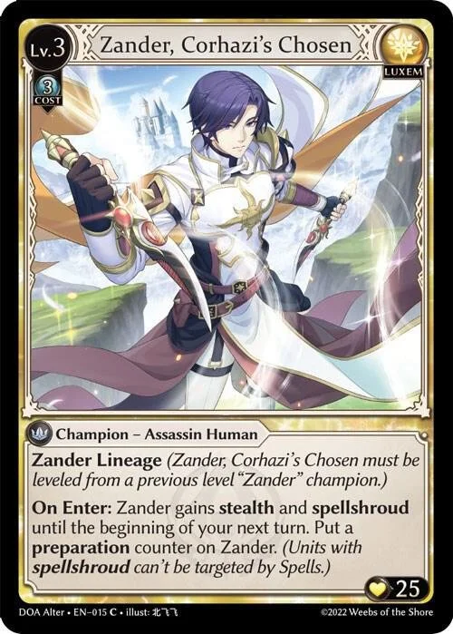 Zander, Corhazi's Chosen.jpg