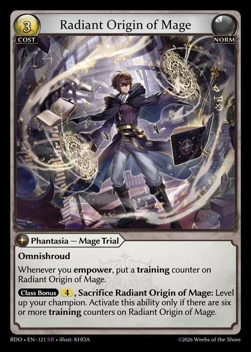 Radiant Origin of Mage NM