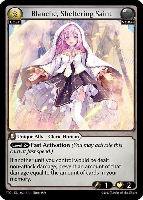 Blanche, Sheltering Saint NM