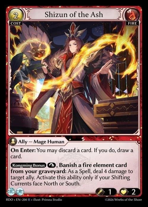 Shizun of the Ash NM