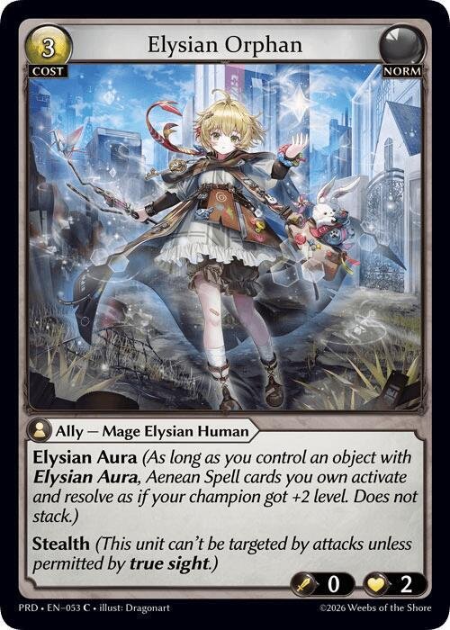 Elysian Orphan NM