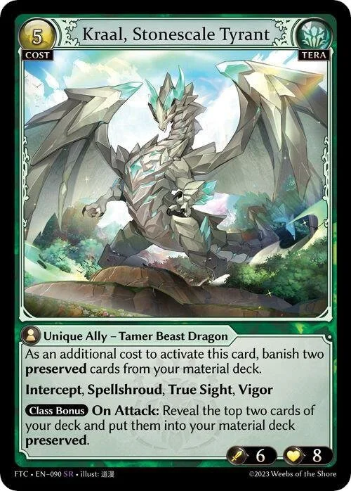 Kraal, Stonescale Tyrant NM