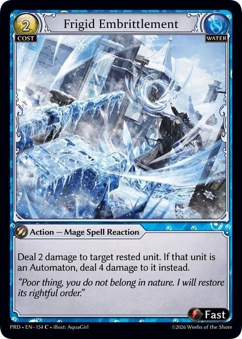 Frigid Embrittlement NM