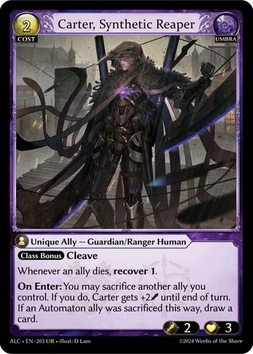 Carter, Synthetic Reaper.jpg