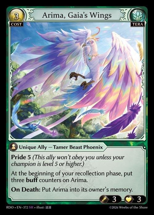 Arima, Gaia's Wings NM