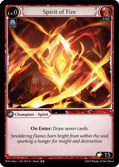 Spirit of Fire NM