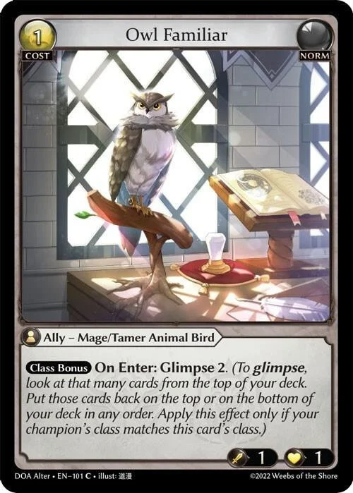 Owl Familiar NM