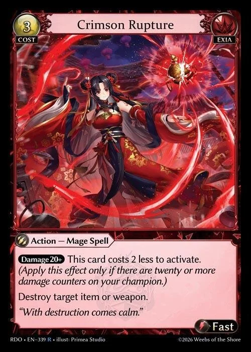 Crimson Rupture NM