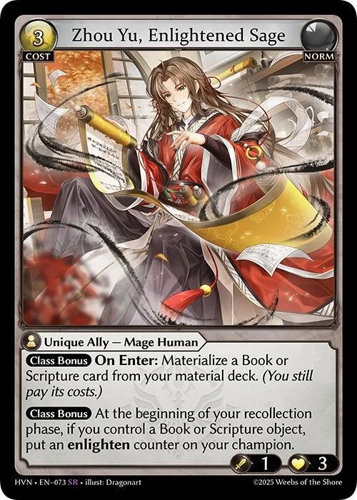 Zhou Yu, Enlightened Sage NM