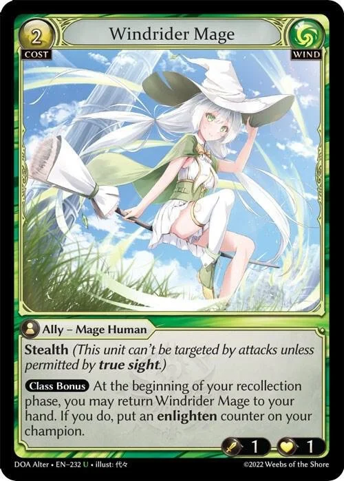 Windrider Mage NM