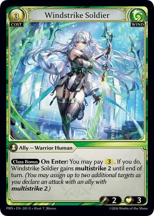 Windstrike Soldier NM