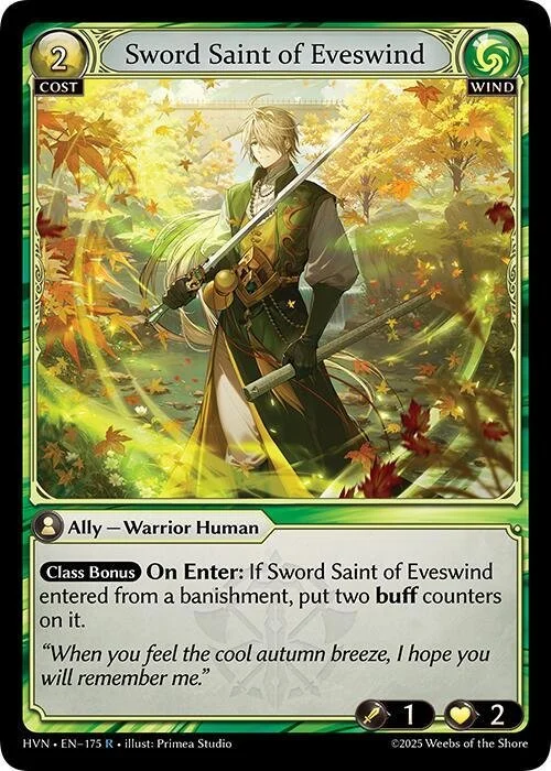 Sword Saint of Eveswind NM