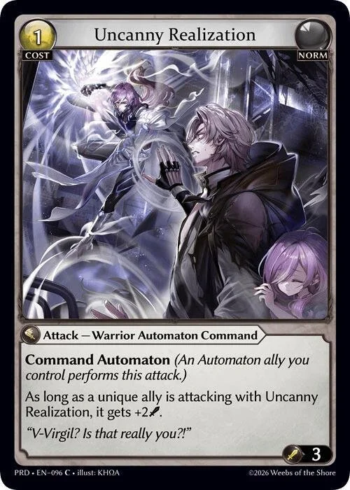 Uncanny Realization NM