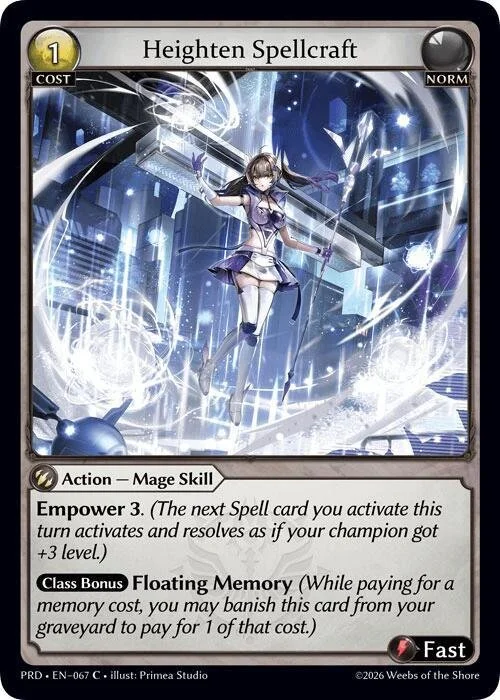 Heighten Spellcraft NM