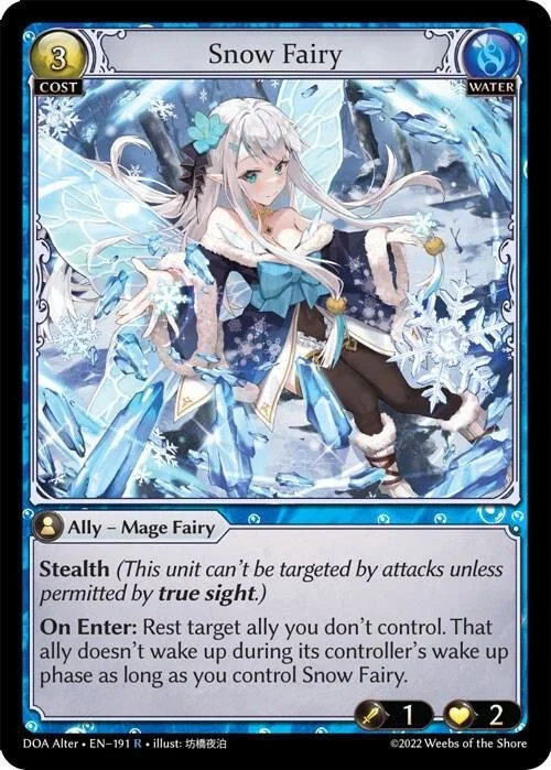 Snow Fairy NM