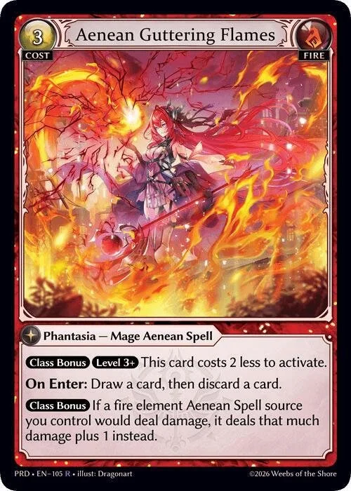 Aenean Guttering Flames NM