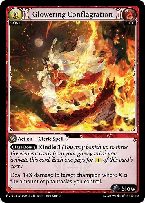 Glowering Conflagration NM
