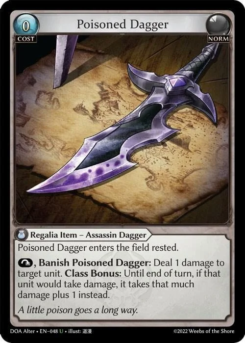 Poisoned Dagger NM