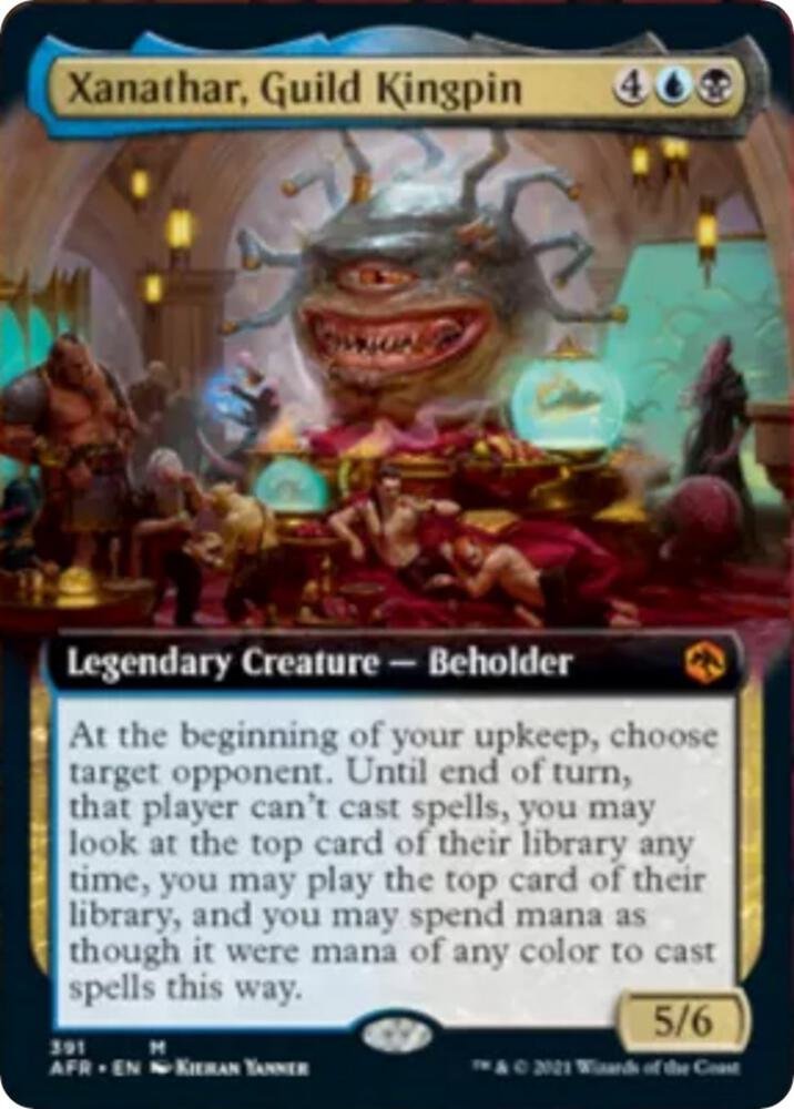 Xanathar, Guild Kingpin Extended Art NM