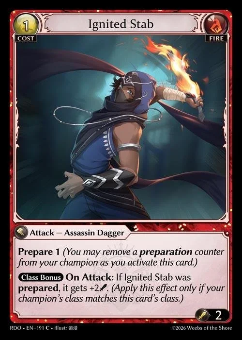 Ignited Stab NM