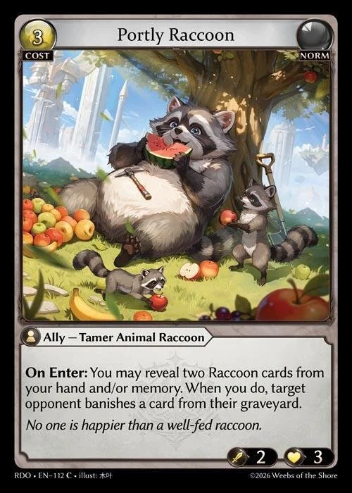 Portly Raccoon NM
