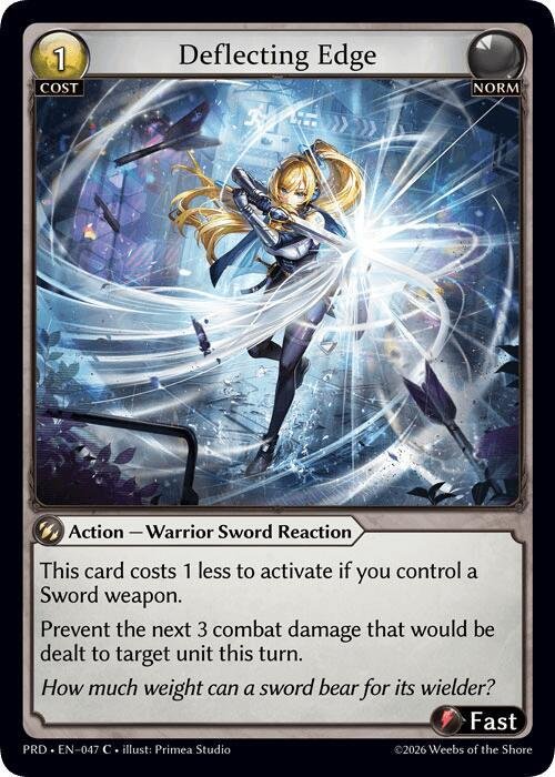 Deflecting Edge NM