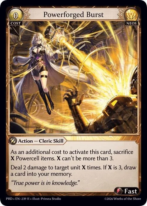Powerforged Burst NM