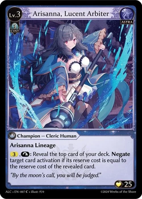Arisanna, Lucent Arbiter.jpg