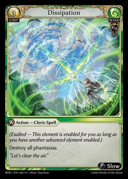 Dissipation NM