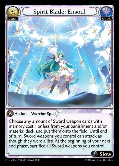 Spirit Blade: Ensoul NM