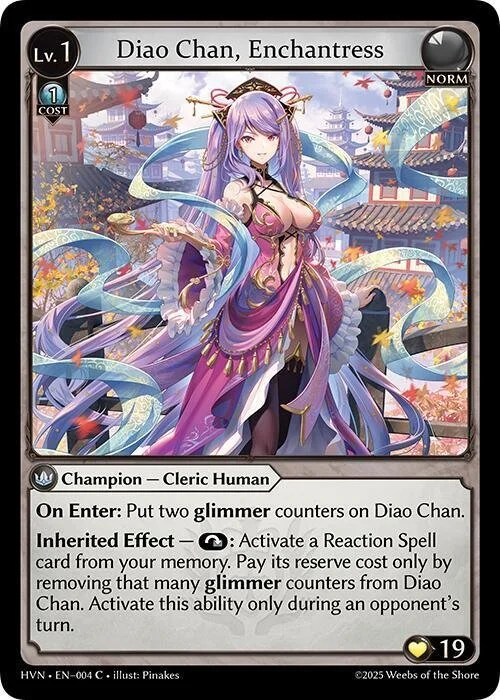 Diao Chan, Enchantress NM