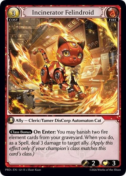 Incinerator Felindroid NM