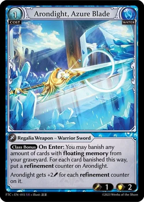 Arondight, Azure Blade NM
