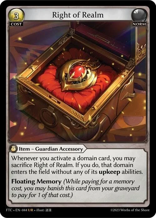 Right of Realm NM