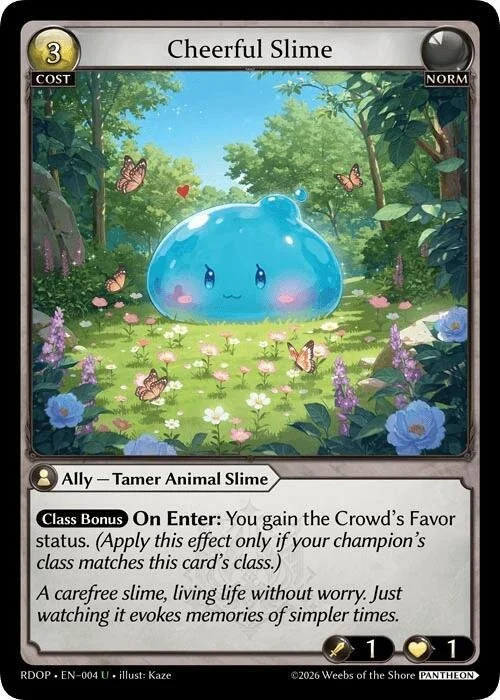 Cheerful Slime NM