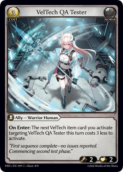 VelTech QA Tester NM