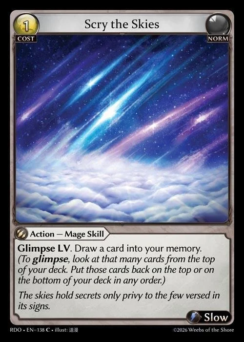 Scry the Skies NM
