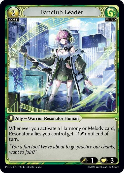 Fanclub Leader NM
