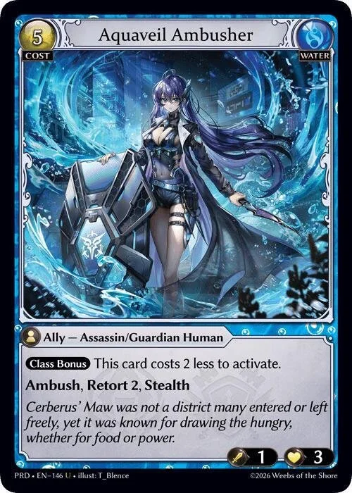 Aquaveil Ambusher Interference Foil NM