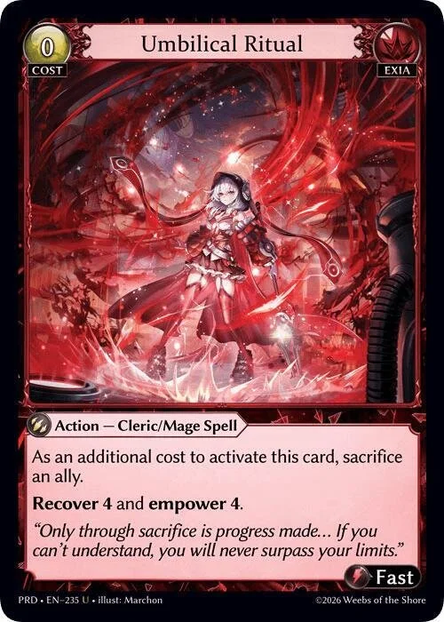 Umbilical Ritual NM