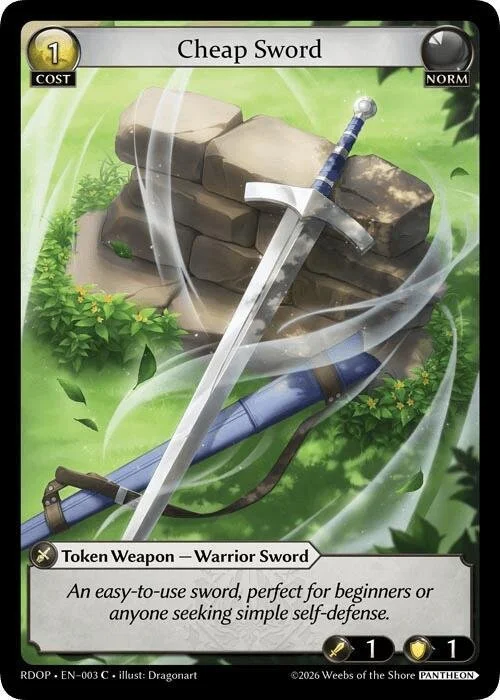 Cheap Sword (003) NM